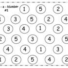 Roll-a-Number Math Center Activities