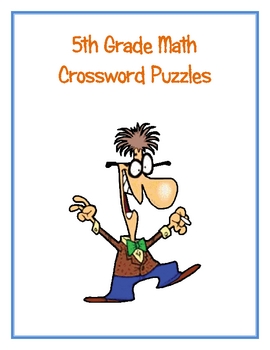 Math Crossword Puzzles on 5th Grade Math Vocabulary Crossword Puzzles