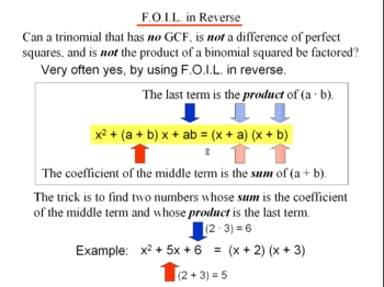 online calculator factoring trinomials