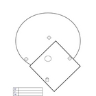 baseball field template