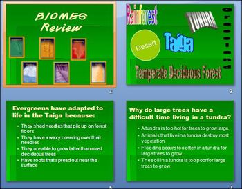  Based Powerpoint on Biomes  Research Web Based Worsheet And Review Ppt