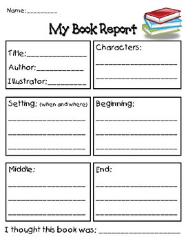 Book Report Images