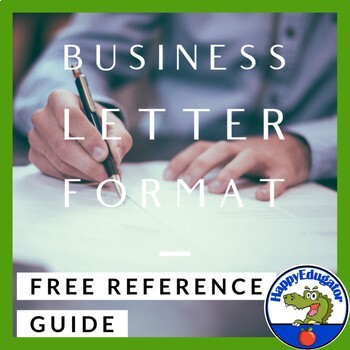 Business Letter Format and Blank Template