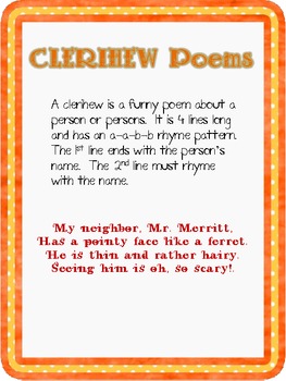 clerihew poetry
