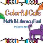 Colorful Cats Math, Science and Literacy Fun! { Aligned wi