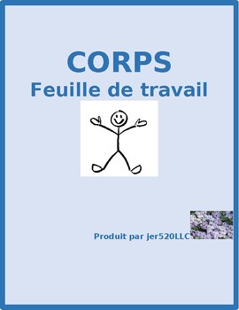 French Crossword on Corps  Body In French  Puzzle