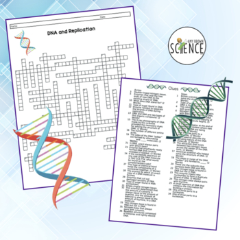  Replication  on Dna And Replication Crossword Puzzle   Science Stuff