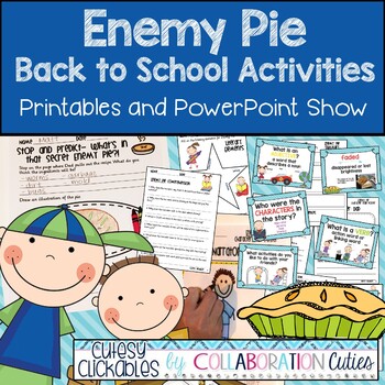 Enemy Pie Book