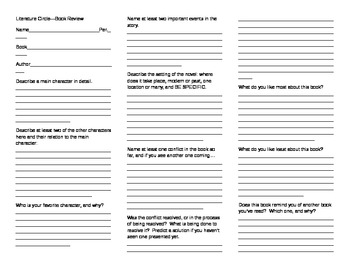 Essay Planning Sheet