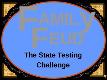 Family Feud  on Family Feud Powerpoint Game Template And Bonus State Testing Game