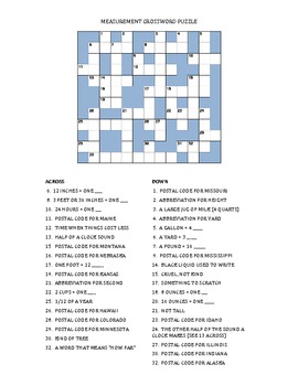 Math Crossword Puzzles on Math Crossword Puzzles Printable Grade 2
