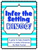 Making Inferences about Setting: BINGO Game