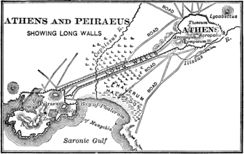 Ancient Piraeus Map