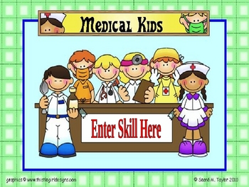 Powerpoint Game Templates on Medic Kids Powerpoint Game Template