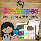 My 3-D Solid Shapes Book, 3D Kindergarten, First, &amp; Second Grade