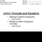 Binary Covalent Compounds