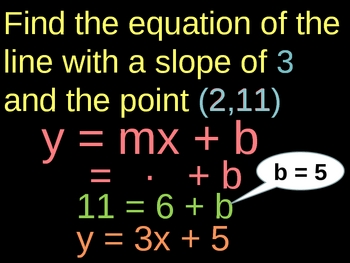 Writing Linear Equations