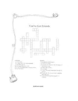  Crossword Puzzles on You Ve Got Friends Make Your Own Book   Kathryn Goedde